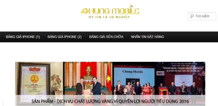 Trung tâm sửa điện thoại Chung Mobile