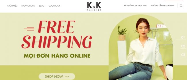Shop quần áo nữ K&K Fashion