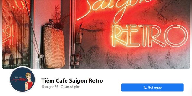 Tiệm cà phê Saigon Retro