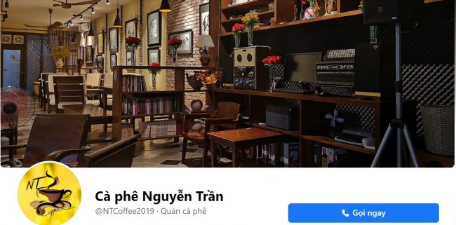Quán cà phê mang phong cách cổ điển Nguyễn Trần