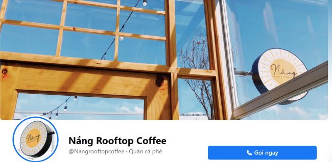 Quán cà phê mang phong cách cổ điển Nắng Rooftop Coffee