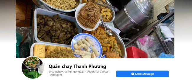 Quán chay ngon Thanh Phương