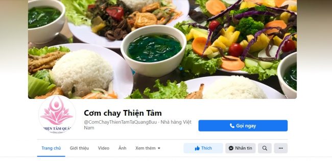 Cơm chay Thiện Tâm, Ninh Thuận