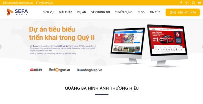 Công ty tư vấn chiến lược thương hiệu SEFA Media, Hà Nội