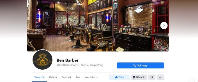 Tiệm cắt tóc nam đẹp tại Cần Thơ - Ben Barber