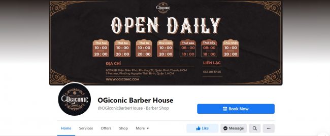 OGiconic Barber House - Q.Bình Thạnh