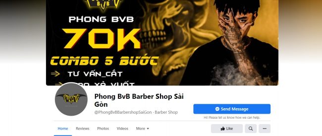 Phong BvB Barber Shop - Quận Bình Thạnh