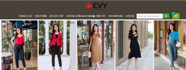 Shop quần áo nữ Evy