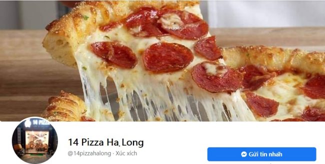 Thương hiệu bánh pizza ngon 14 Pizza Hạ Long