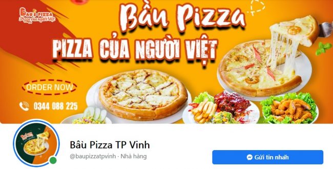 Thương hiệu bánh pizza ngon Bầu Pizza 