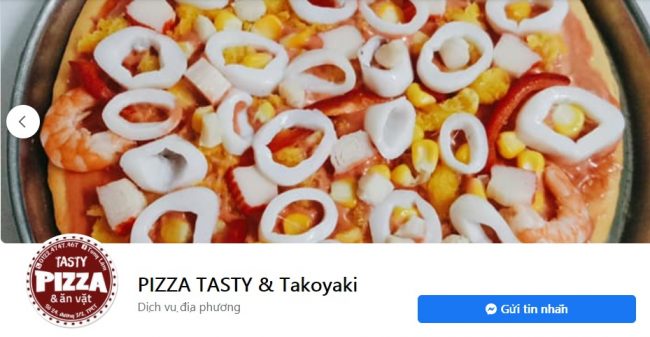 Thương hiệu bánh pizza ngon Pizza Tasty & Takoyaki